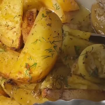 Greek Potatoes - RECIPE IN DESCRIPTION