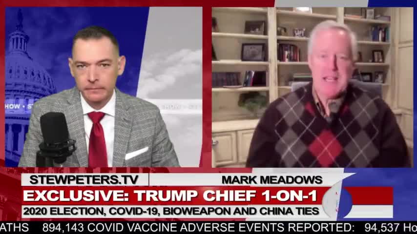 Stew Peters Show: Mark Meadows Part II: Trump’s “Vaccine” Sales – Hospitals Organize Child ...