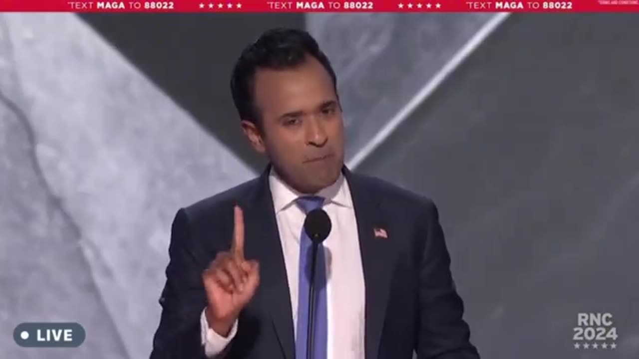 MUST WATCH: Vivek Ramaswamy Delivers Fiery Speech At RNC!