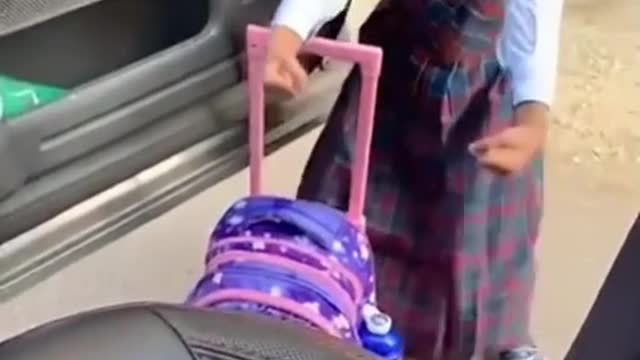 Funny Child Saying Bye | Funny Videos