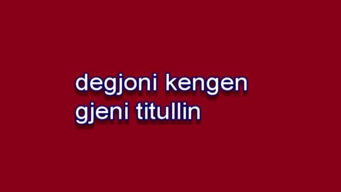 Degjoni kengen Gjeni titullin festivali i trete ne rtsh