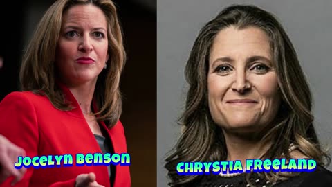 Michigan SOS Jocelyn Benson or Chrystia Freeland - Deputy Prime Minister of Canada