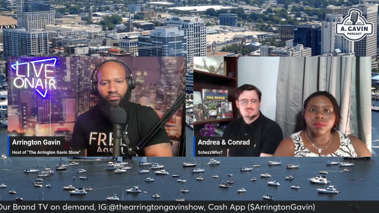 The Arrington Gavin Show "Mr. & Mrs. SchezzWho?"
