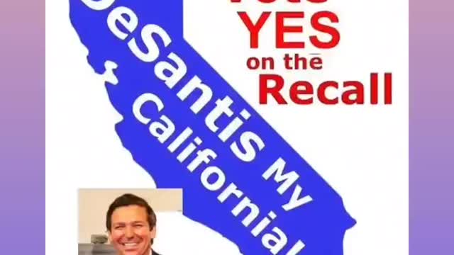 DeSantis My California!