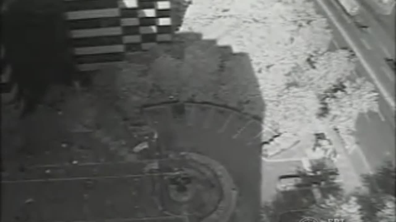 Security Camera View of Pentagon on 9_11