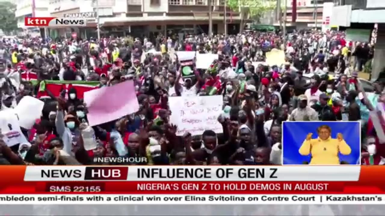 Influence of Gen Z Influence of the Kenyan youth witnessed world wide_360p