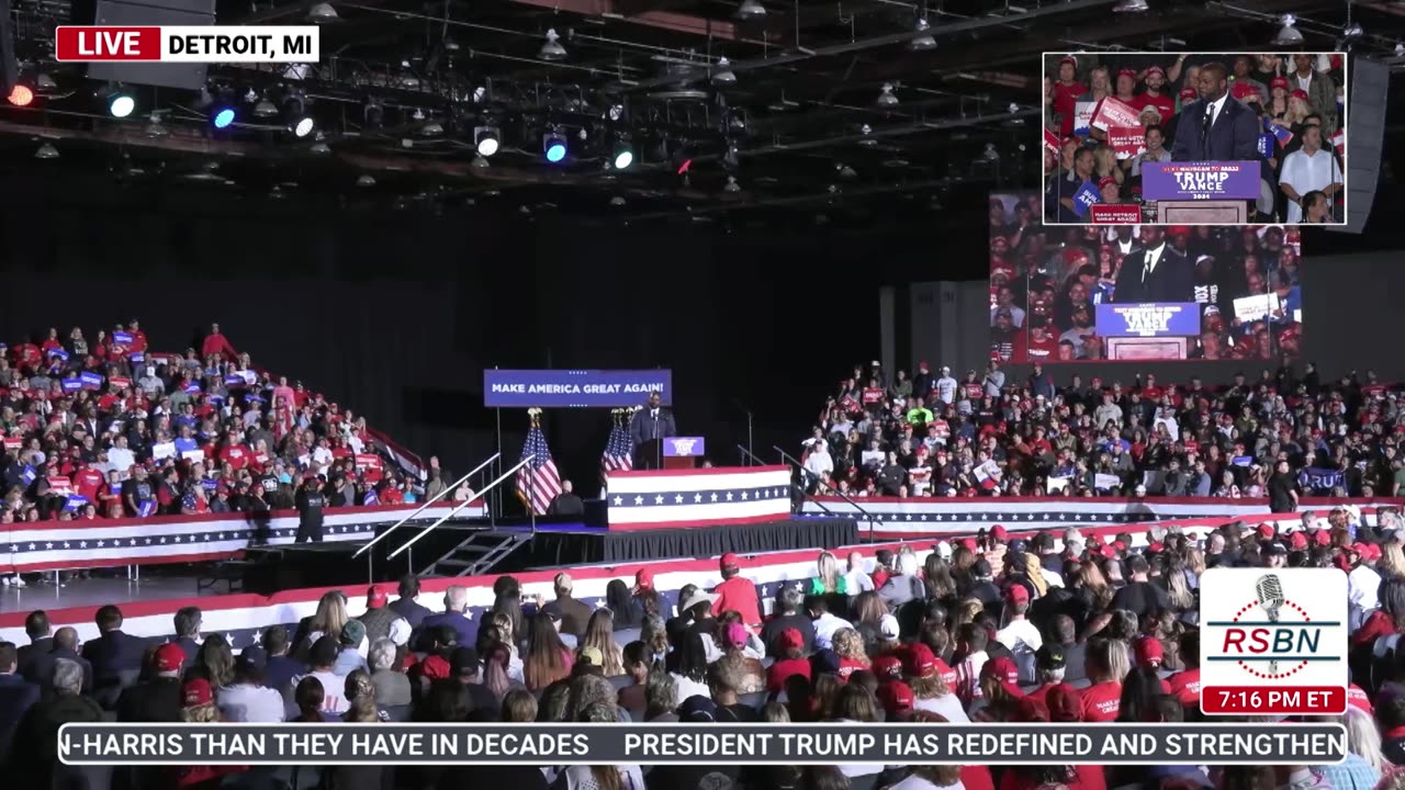 FULL SPEECH: Congressman Byron Donalds Delivers Remarks in Detroit, MI