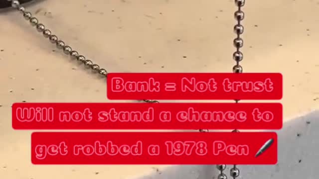 Bank with no trust