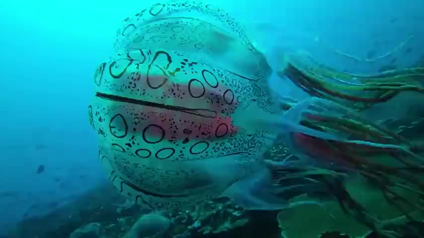 Hiradent is a very rare box jellyfish