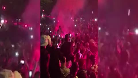 Pogledajte kako su hrvatski navijači sa svih strana svijeta proslavili pobjedu nad Danskom