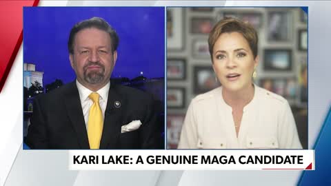 MAGA is back! Kari Lake with Sebastian Gorka