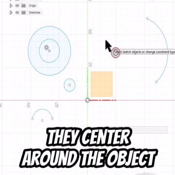 Fusion 360: Concentric Constraints