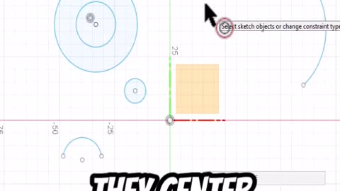 Fusion 360: Concentric Constraints