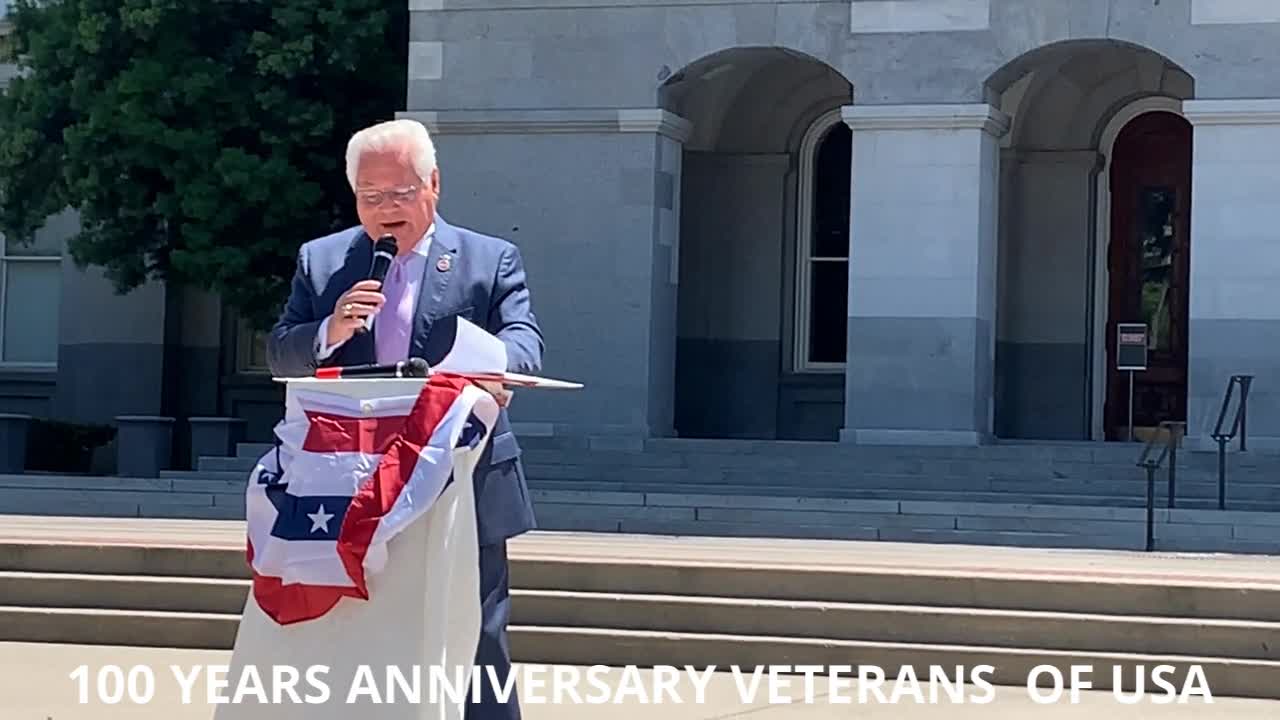 100 YEARS ANNIVERSARY VETERANS OF USA