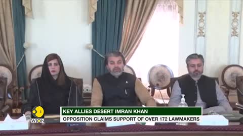 Imran's hit wicket_ Opposition claims support of over 172 lawmakers _ Pak Politi