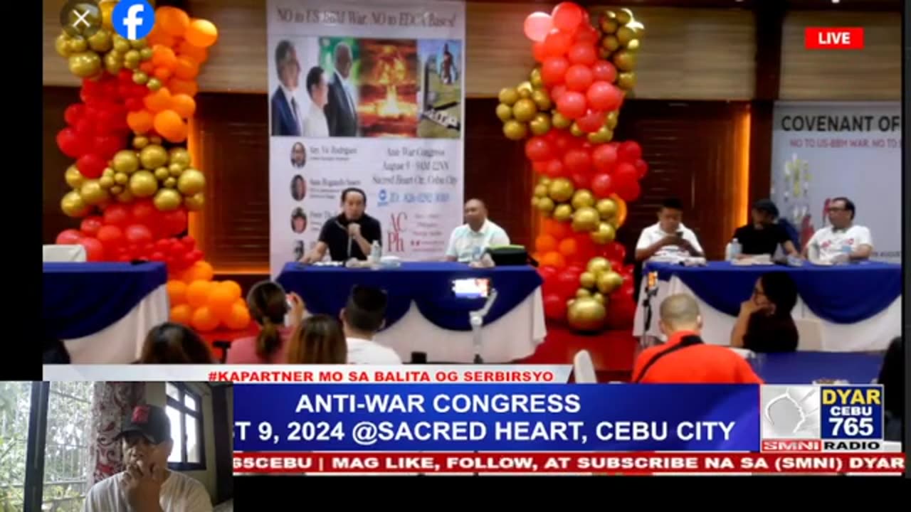 MARCOS ALIS DYAN PRESSCON CEBU CITY ANTI-WAR CONGRESS BBM DELIKADO DITO PINABABA SA PUWESTO