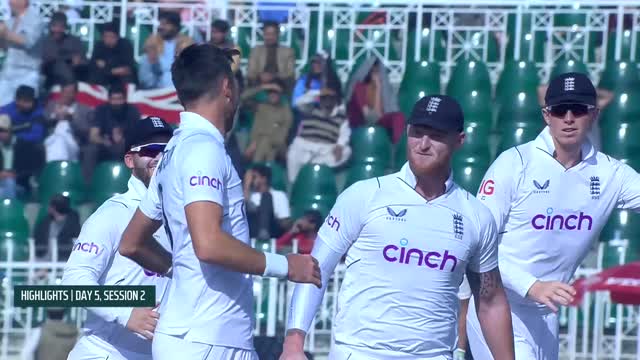 2nd Session Highlights Pakistan vs England 1st Test Day 5 PCB MY2T