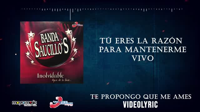 Banda Saucillos - Te Propongo Que Me Ames (VideoLyrics)(2021)