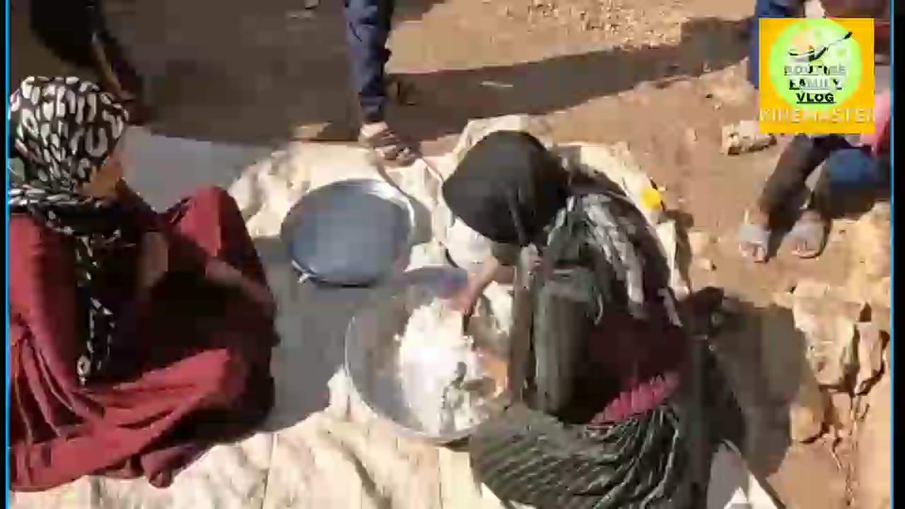 Afghan women prepare butter process | Village life in Afghanistan