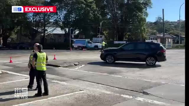 Group of truck drivers make citizen's arrest after dangerous Sydney crash - 9 News Australia