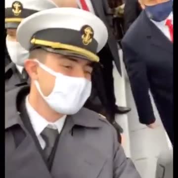 Troops love this President