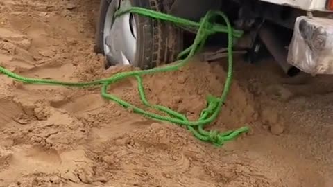 Can we see what we can do to get the car out