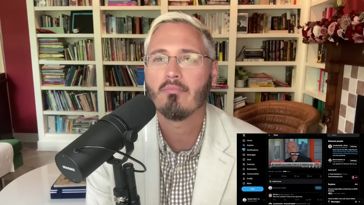 Democrat Says QUIET PART OUT LOUD On Biden’s Defiance _ The Kyle Kulinski Show