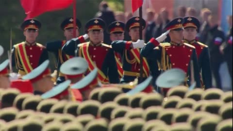 Scenes from Russias WWII Victory Parade