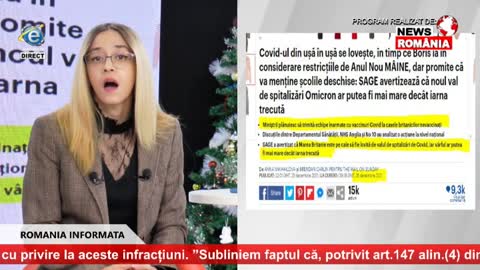 România informată (News România; 27.12.2021)