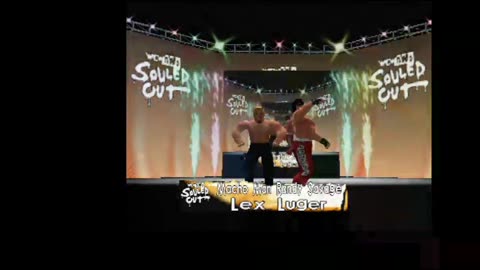 WCW Nitro Lex Luger & Macho Man Randy Savage - Tag Team Walkout