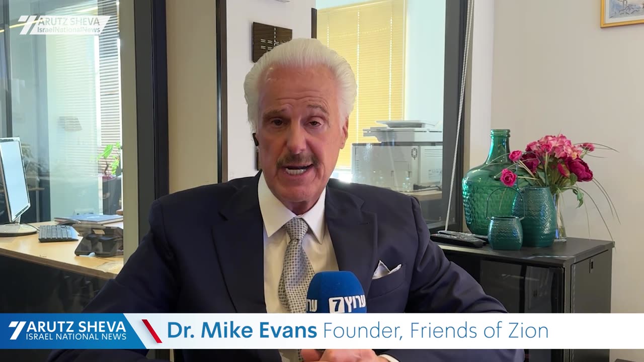 Dr. Mike Evans: Israel is smelling the smoke of Auschwitz coming from Iran