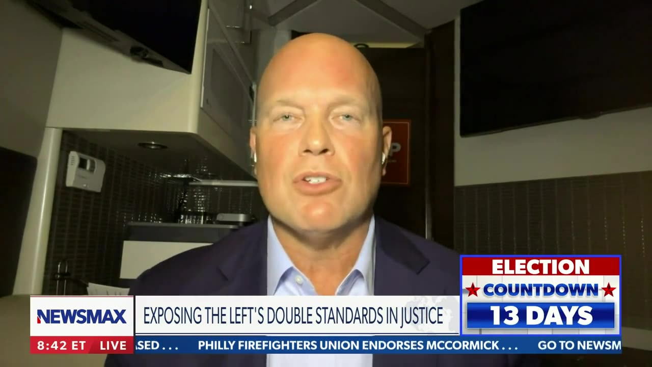 Matt Whitaker on Finnerty - Newsmax 10.23.2024