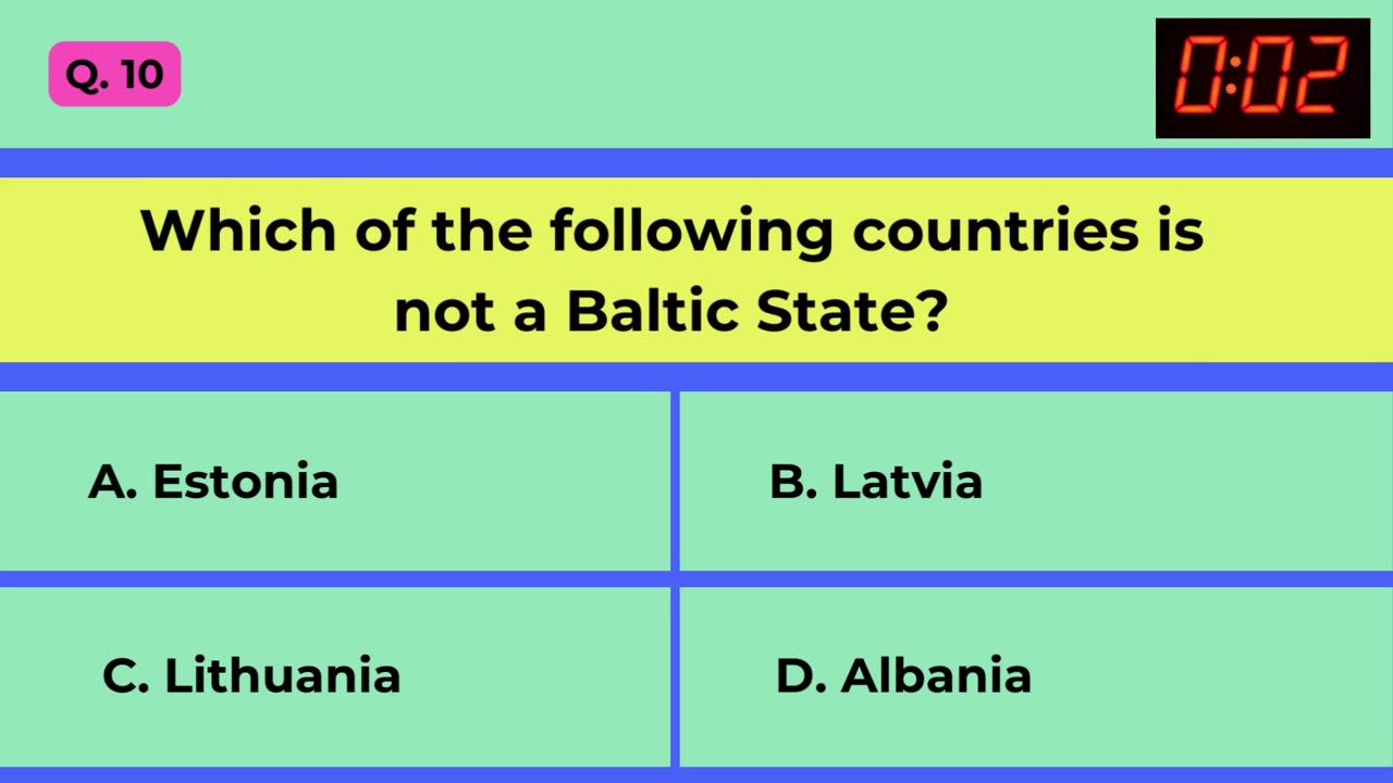 Ultimate General Knowledge Quiz: Test your Mental Mettle!