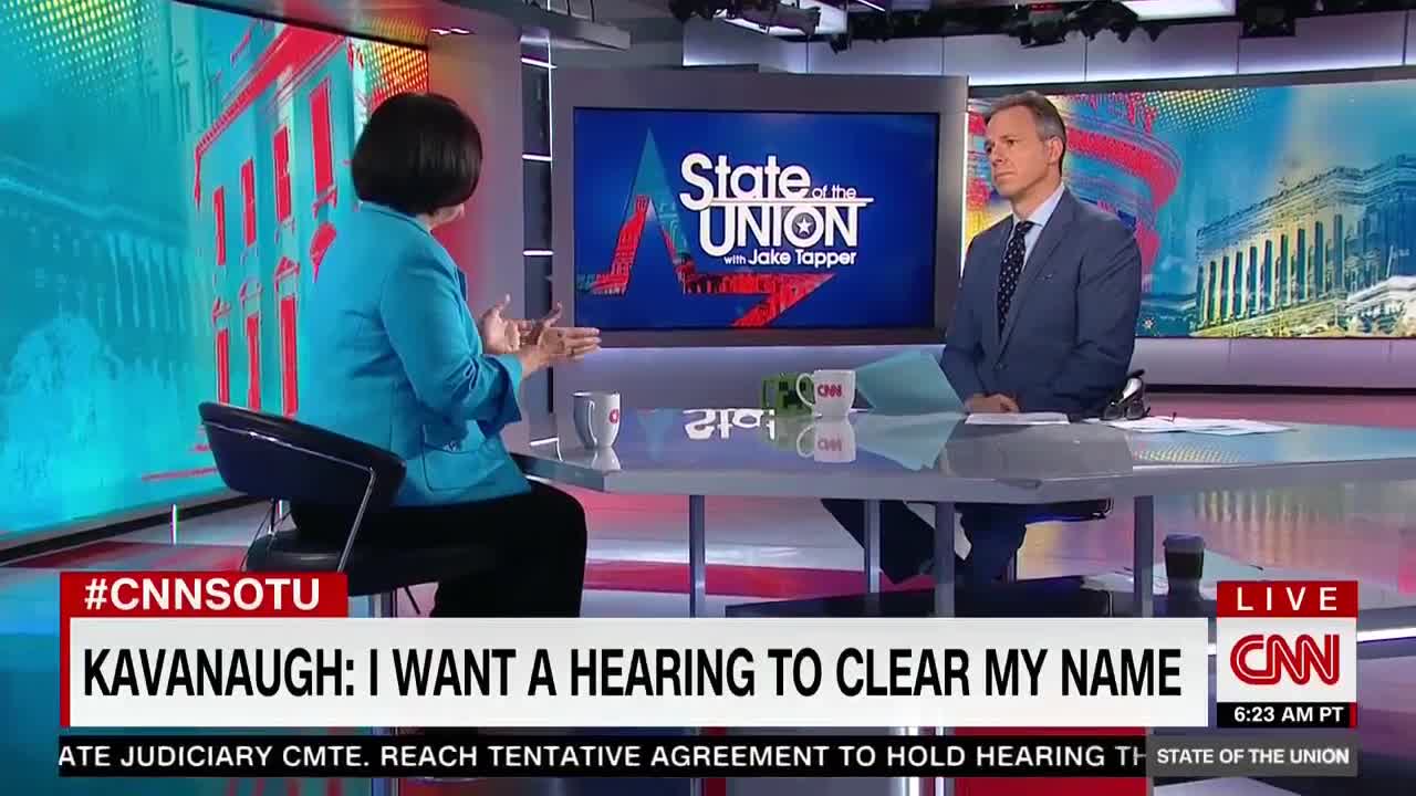 Sen. Mazie Hirono suggests Kavanaugh doesn't deserve presumption of innocence