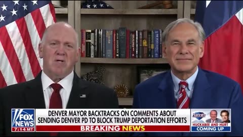 Tom Homan Says He Is Not Afraid To Put Denver Mayor Mike Johnston In Jail