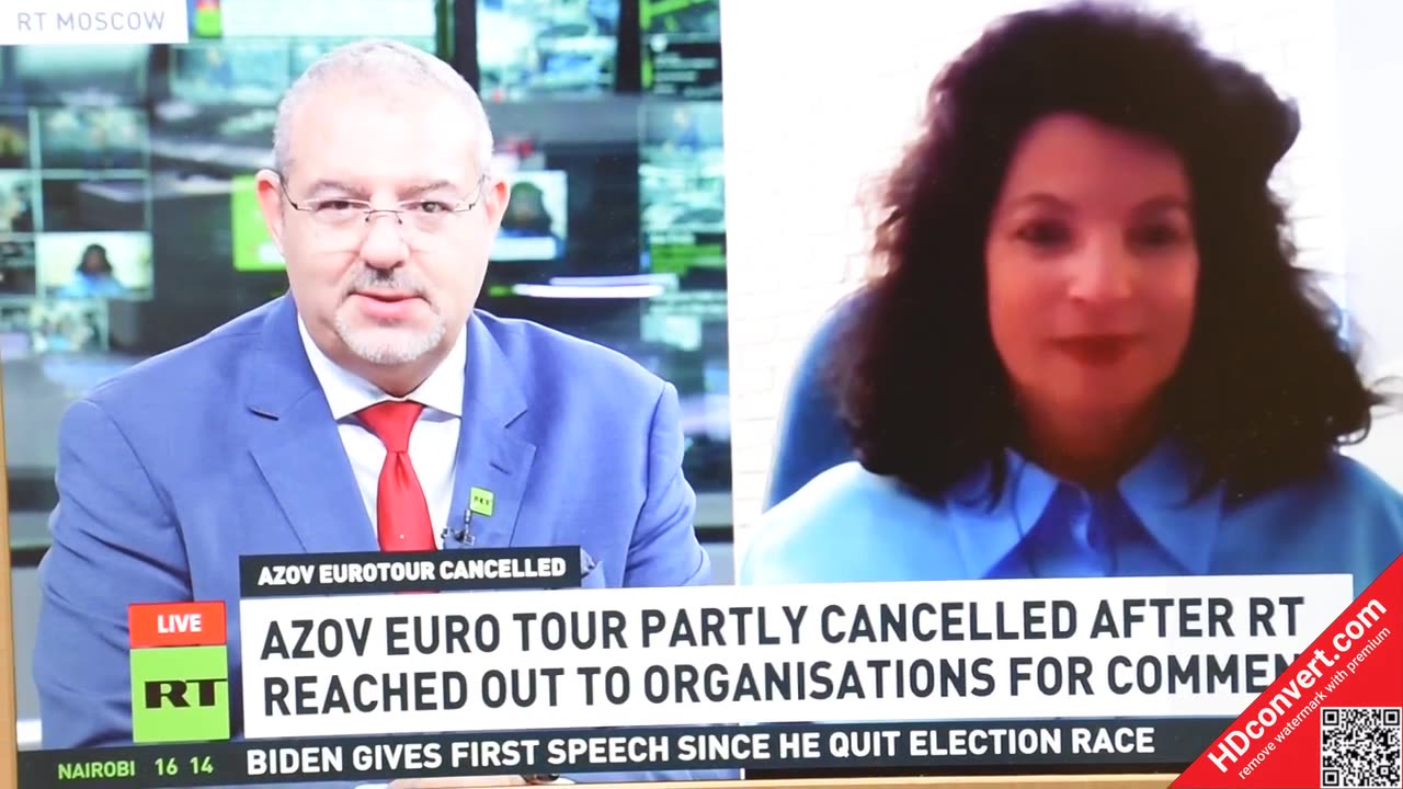 My Comments at RT International about the Cancellation of the Azov Battalion Tour