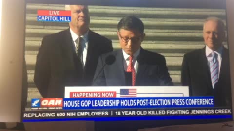 🦅 OAN House congress press conference goals November 12, 2024