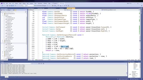 C++ Game Engine｜0021｜Basic Gameobject class, Camera Class