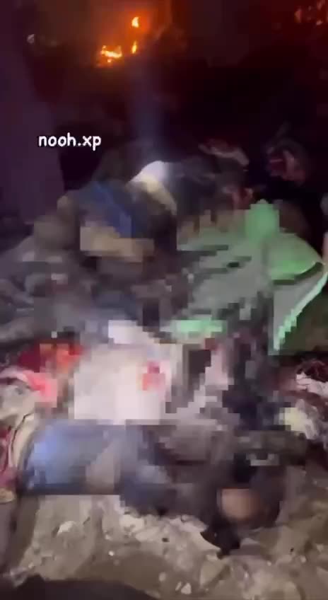 Attacco sionista israeliano contro civili palestinesi.