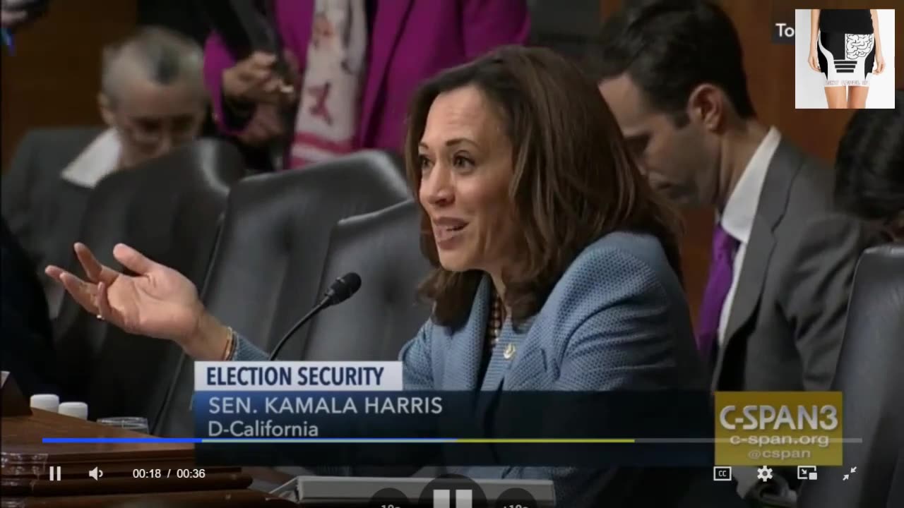 KAMALA HARRIS, TALKS ABOUT ELECTION SECURITY & HACKING