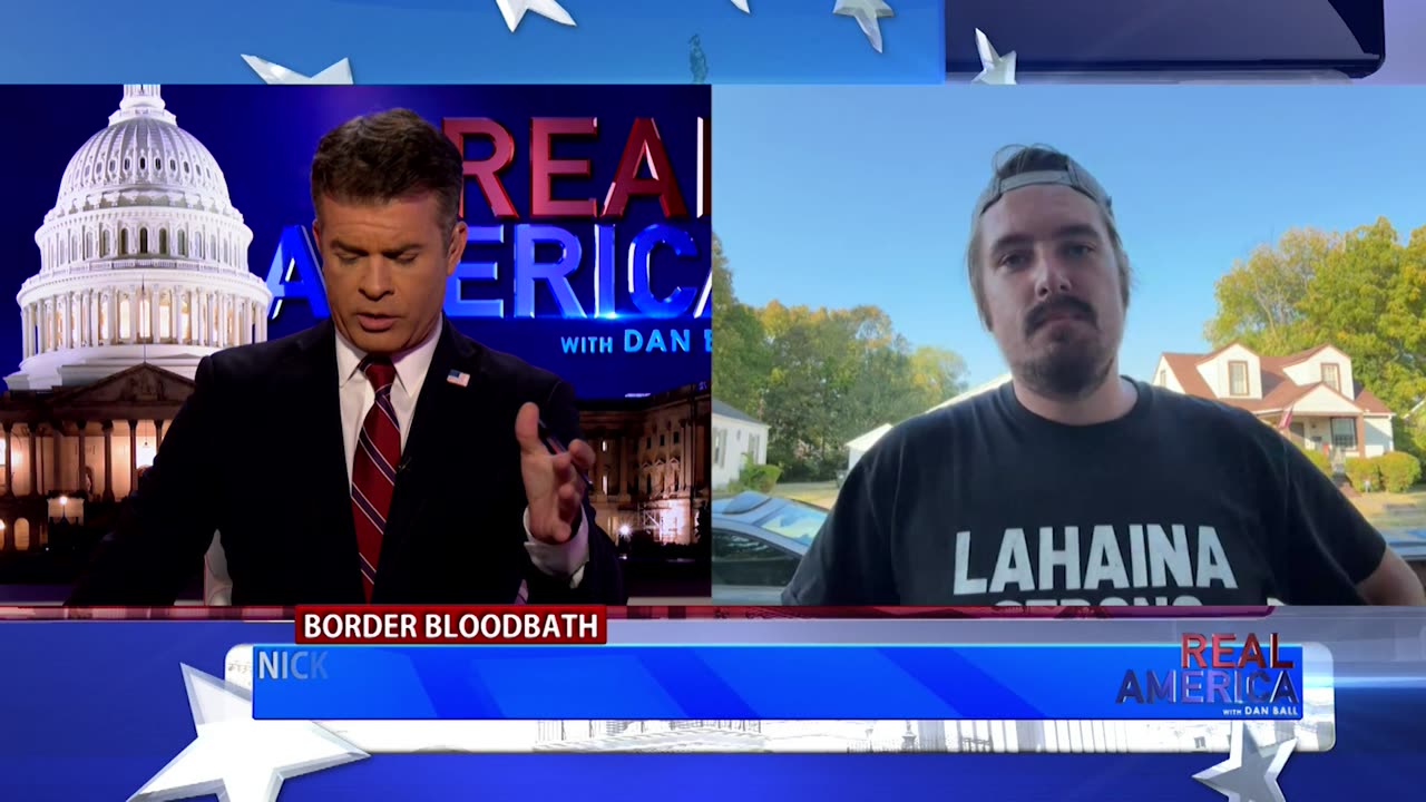 REAL AMERICA -- Dan Ball W/ Nick Sortor, Haitian Illegals Controversy In Springfield, OH, 9/16/24