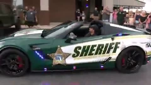 The Escambia County Sheriff's Office in Florida has added a Corvette to its fleet