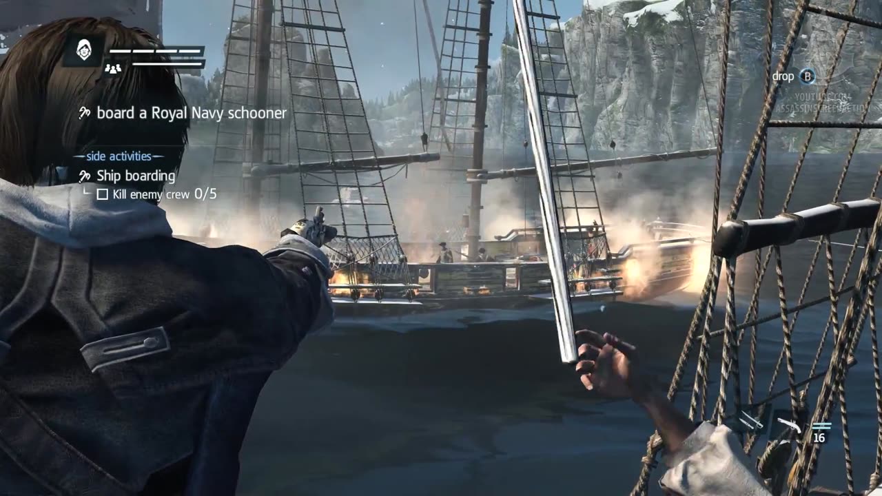 Assassin's Creed: Rogue - Mission 3: Tinker Sailor Soldier Spy - Sequence 1 [100% Sync]