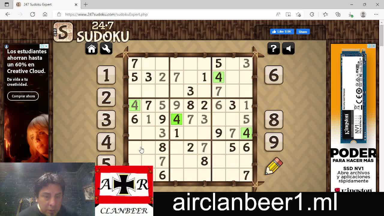 SUDOKU EXPERT between live events lol
