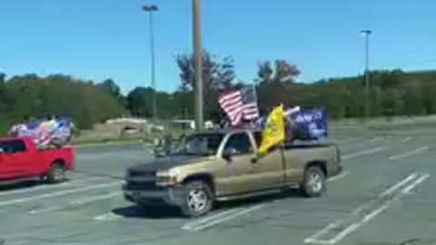 Trump Train in Asheboro NC