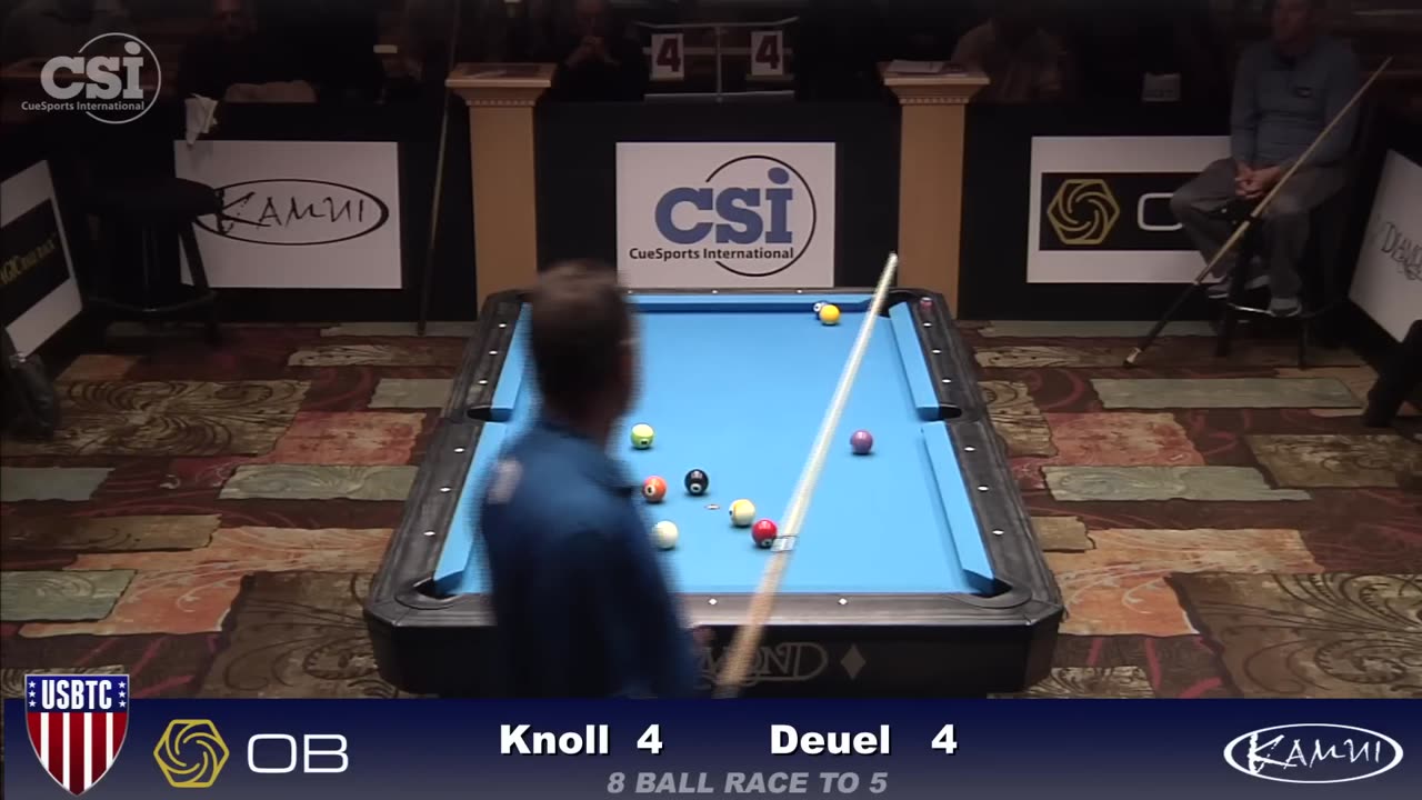 Deuel vs Knoll ▸ 2015 US Bar Table 8-Ball Championship