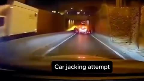 illegal Immigrant Try To Car Jack A Mans Car, Dude Escaped By Speeding Off
