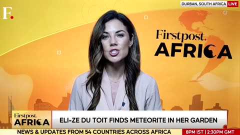 South Africa: 9-Year-Old Discovers Rare Meteorite Piece In Her Backyard | Firstpost Africa