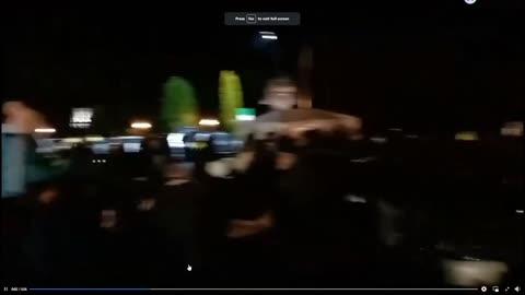 Roscrea-huge crowds after plantation being forced through by State thugs 15-01-24