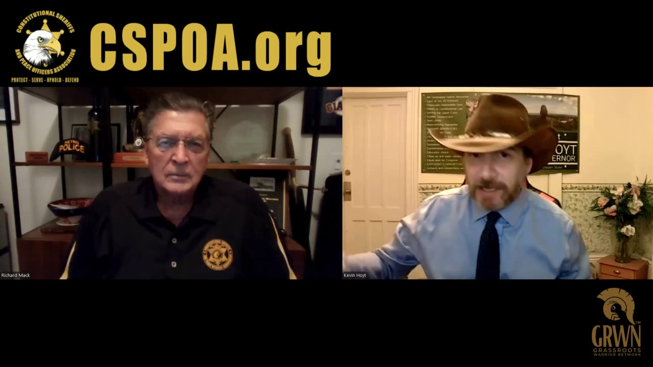 Sheriff Mack Joins Kevin Hoyt From the Grassroots Warrior Network to Discuss More National Intel